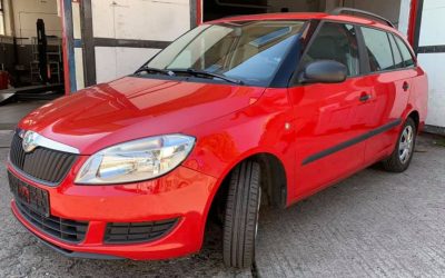 Zachovalá Škoda Fabia II 1.2 TSI původem z Německa