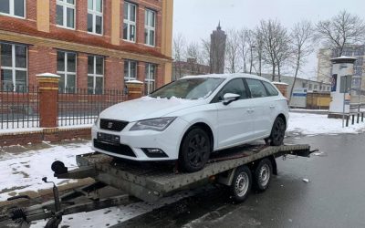 Seat Leon v krásné barvě Nevada Eeiß po prvním majiteli