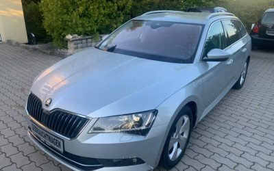 Škoda Superb III s dohledatelnou historií a bohatou výbavou