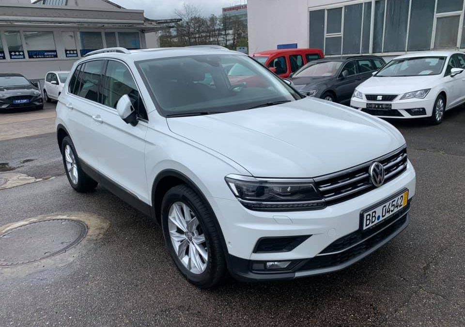 Německý VW Tiguan s krásným nájezdem 103 000 kilometrů