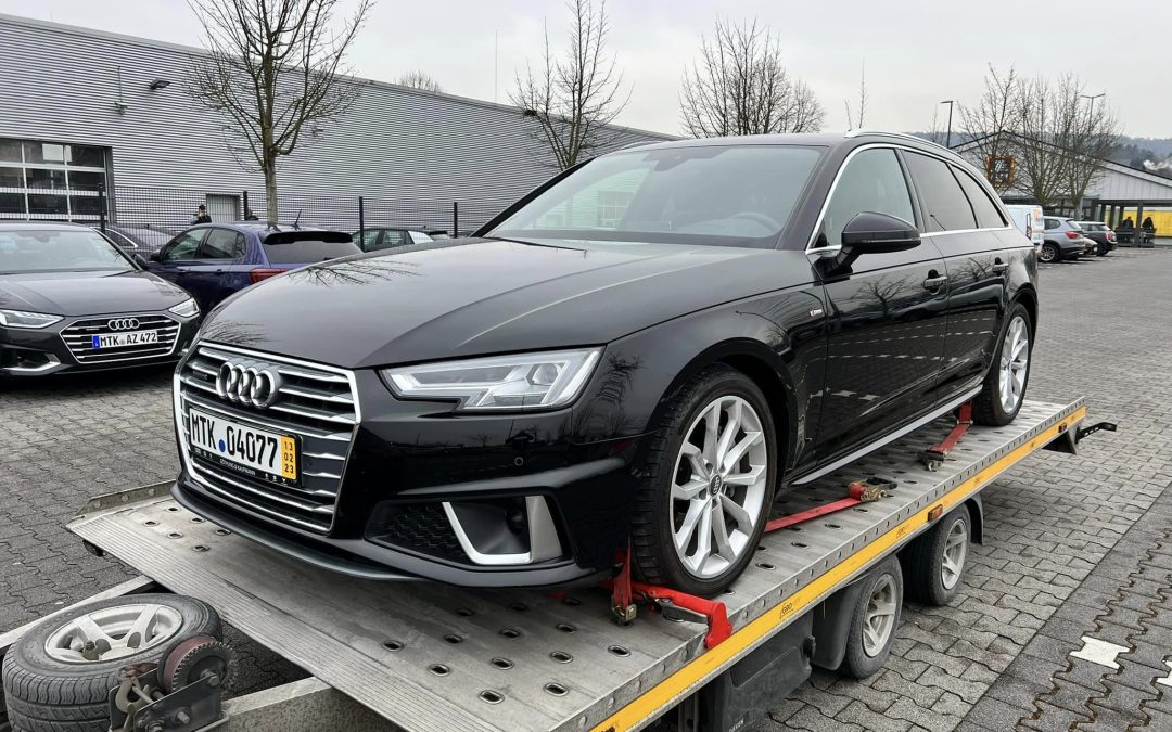 Audi A4 Avant vypadalo jako zánovní auto