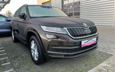 Elegantní Kodiaq v neobvyklém hnědém laku