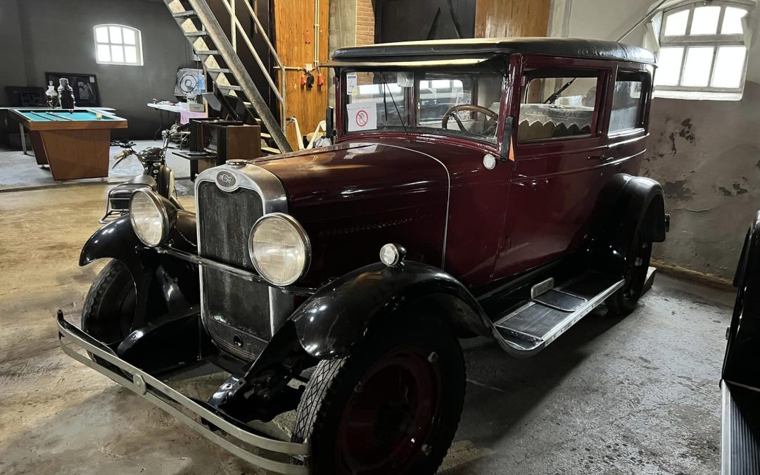 Veterán Chevrolet DeLuxe 1924 přijel z Holandska do Ostravy