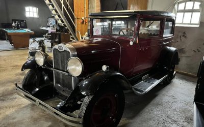 Veterán Chevrolet DeLuxe 1924 přijel z Holandska do Ostravy