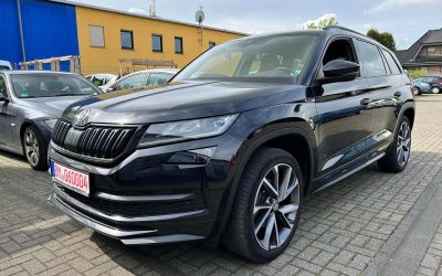 Škoda Kodiaq po vlastní ose z Německa do Brna