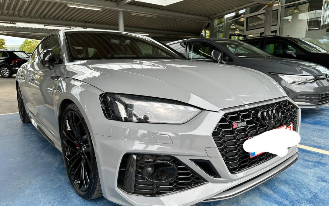 Další Audi RS 5, které jsme kvůli špatnému technickému stavu nepřivezli