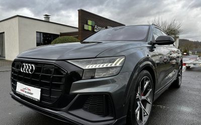 Audi Q8 50 TDI z roku 2019 a s 109 000 kilometry