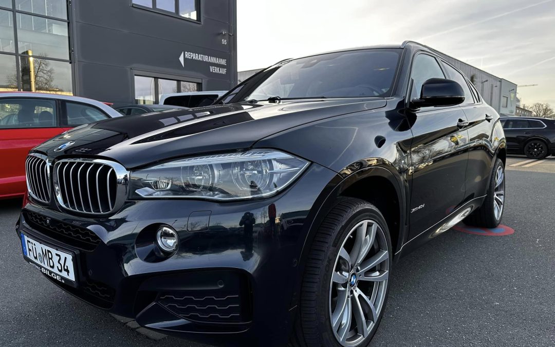 Toto BMW X6 40d jsme dovezli po vlastní ose