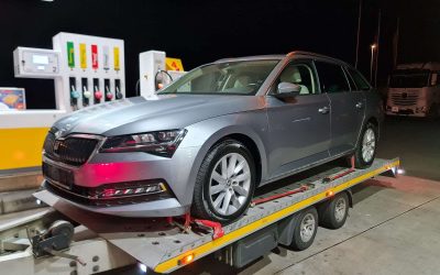 Dovoz ojeté Škody Superb III 2.0 TDI 140 kW z Německa