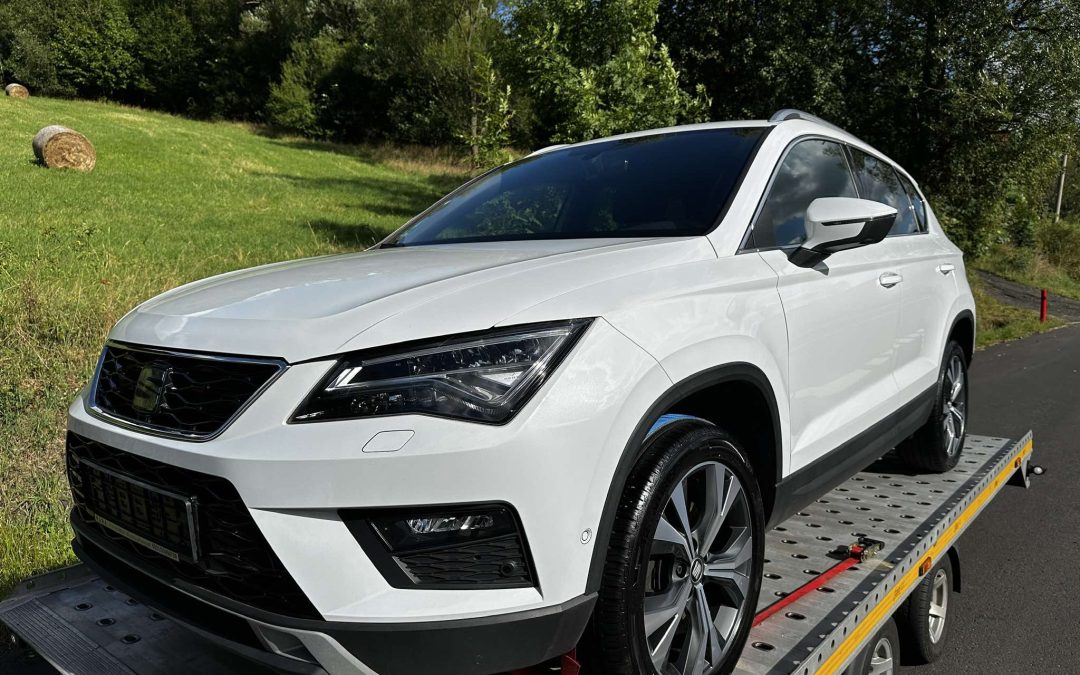 Dovoz ze zahraničí – Seat Ateca s nájezdem 215 000 km, ale v perfektním stavu