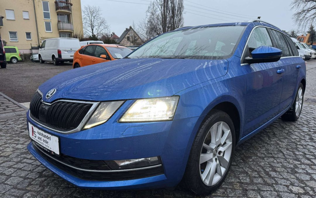 Dovoz z Německa – Škoda Octavia III fcl 2.0 TDI 110 kW v perfektní výbavě