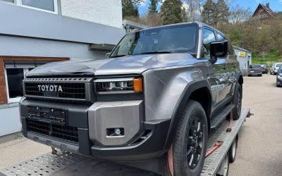 Dovezli jsme novou Toyotu Land Cruiser: Najeto měla pouze 6 kilometrů!