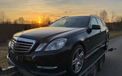 Další Mercedes E 350 CDI (W212) dovezený z Německa, tentokrát do Kraslic