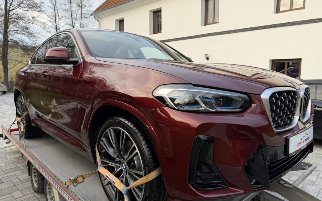 BMW X4: Zánovní vůz z Belgie a servis s osobním přístupem