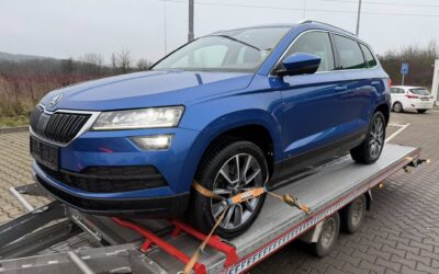Dovoz na objednávku: Prověřená Škoda Karoq 4×4 pro naše zákazníky z Teplic