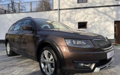 Škoda Octavia Scout: Ideální pomocník pro náročný provoz i rodinné cesty