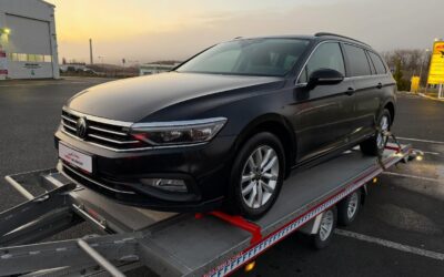 Nový rok v plném nasazení: Import prověřeného vozu Volkswagen Passat